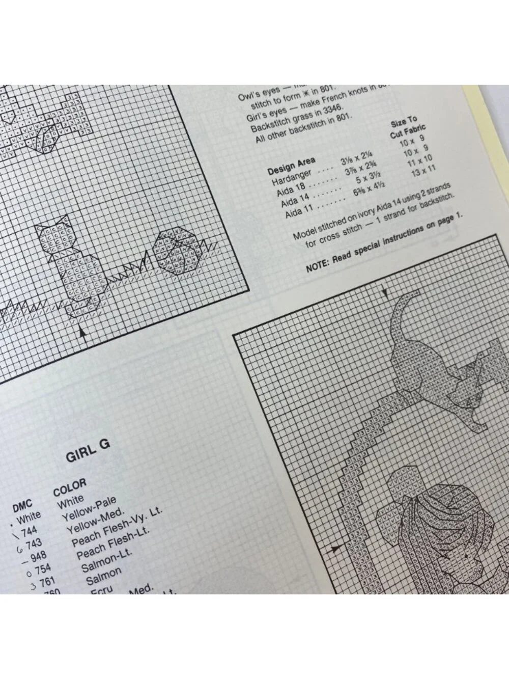A Is For Always Cross Stitch Pattern Instruction Book By Joan Walsh Anglund